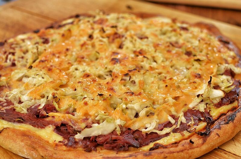 Reuben-Inspired Pizza Night