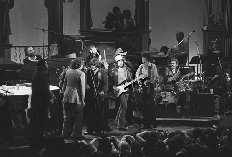 The Last Waltz Featured a Star Studded Farewell Concert