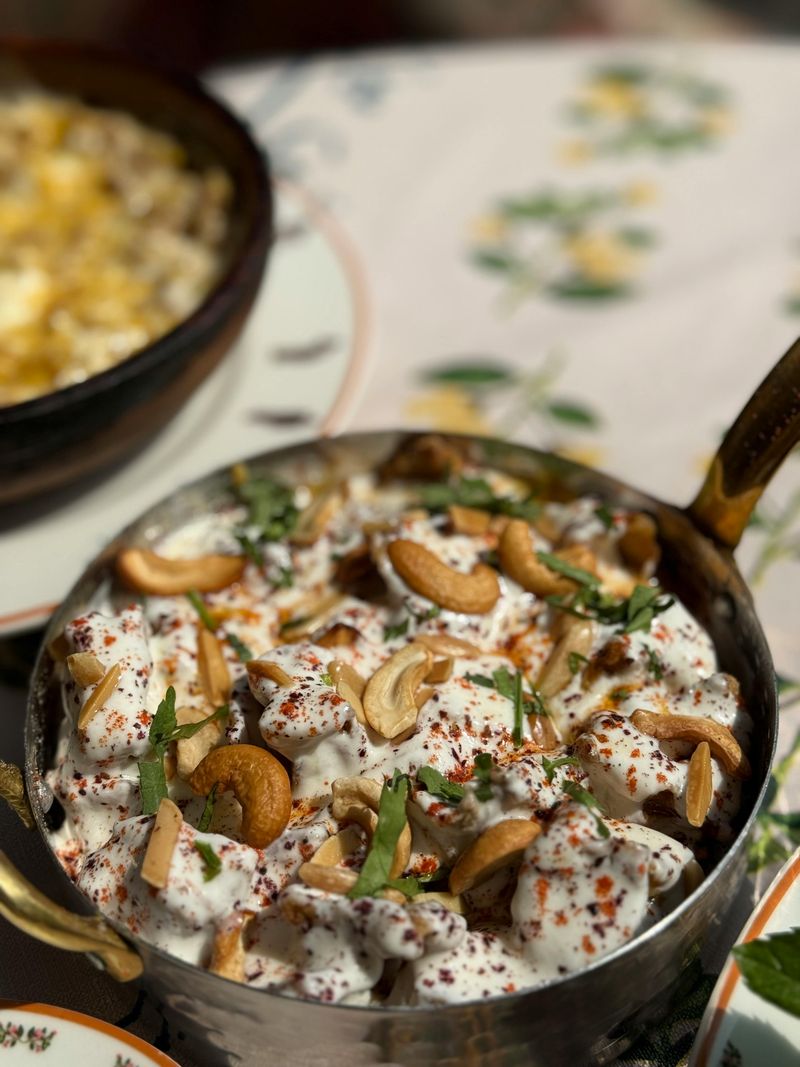 Spicy Garlicky Cashew Spread