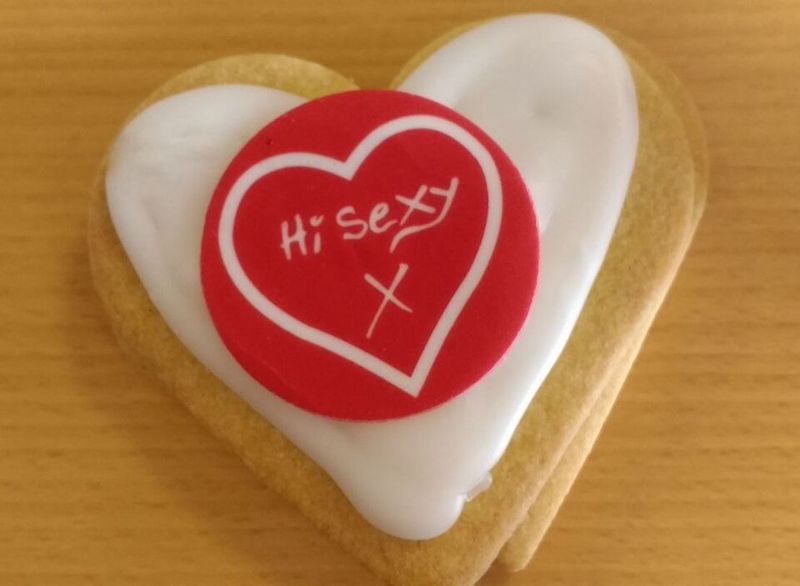 Valentine's Day Empire Biscuit