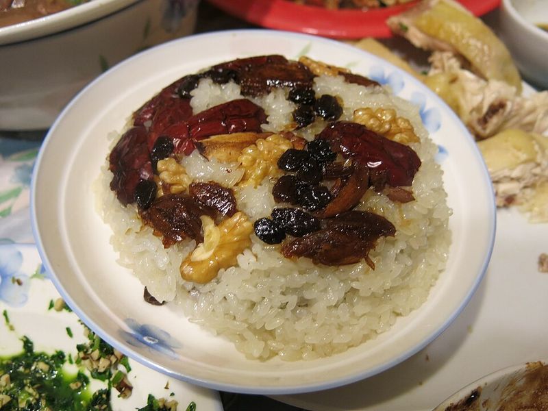 Eight Treasure Rice Loaded With Luck