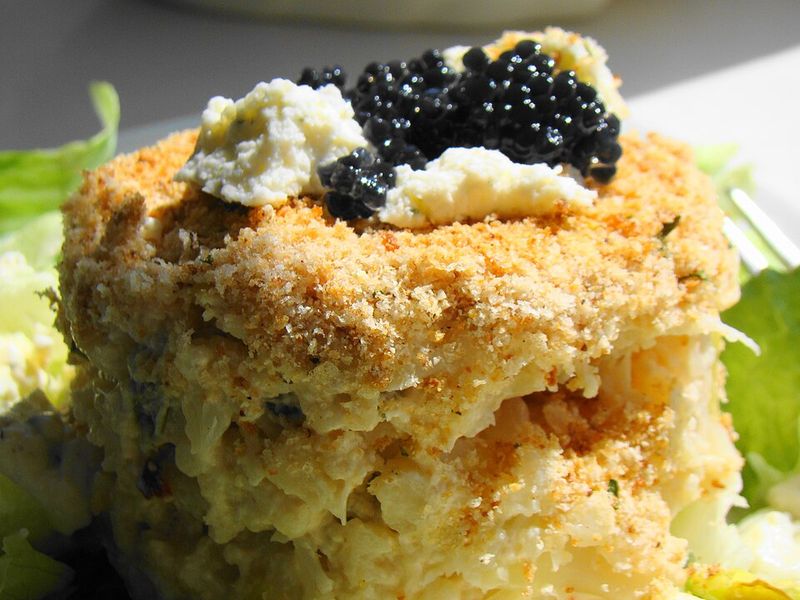 Cauliflower Au Gratin