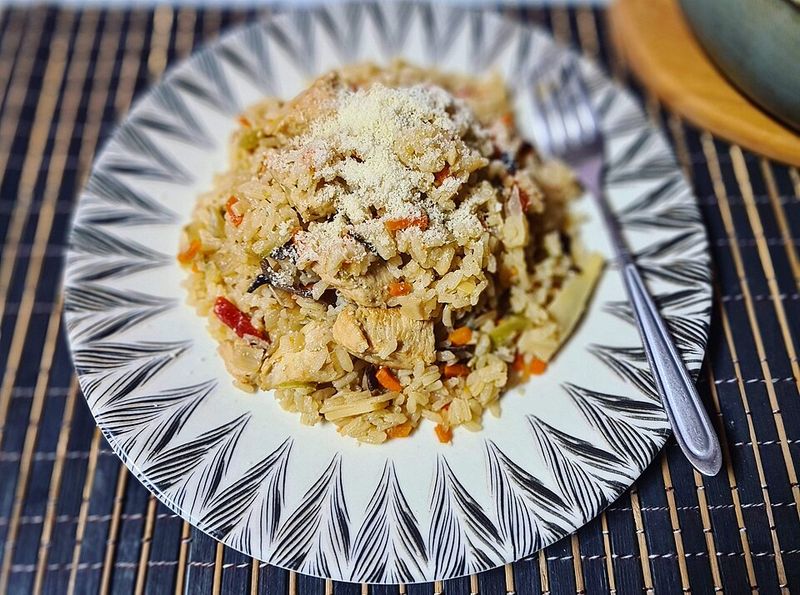 Marry Me Chicken Risotto