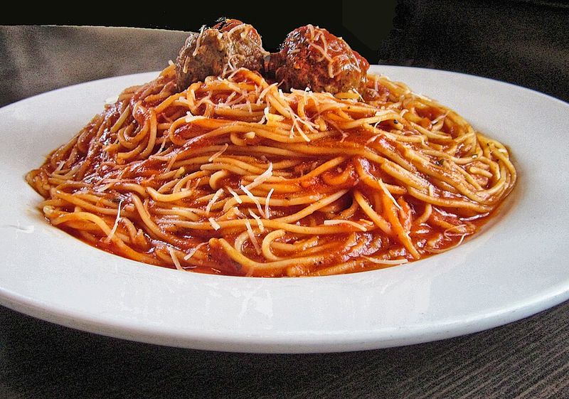 Spaghetti and Meatballs from Lady and the Tramp