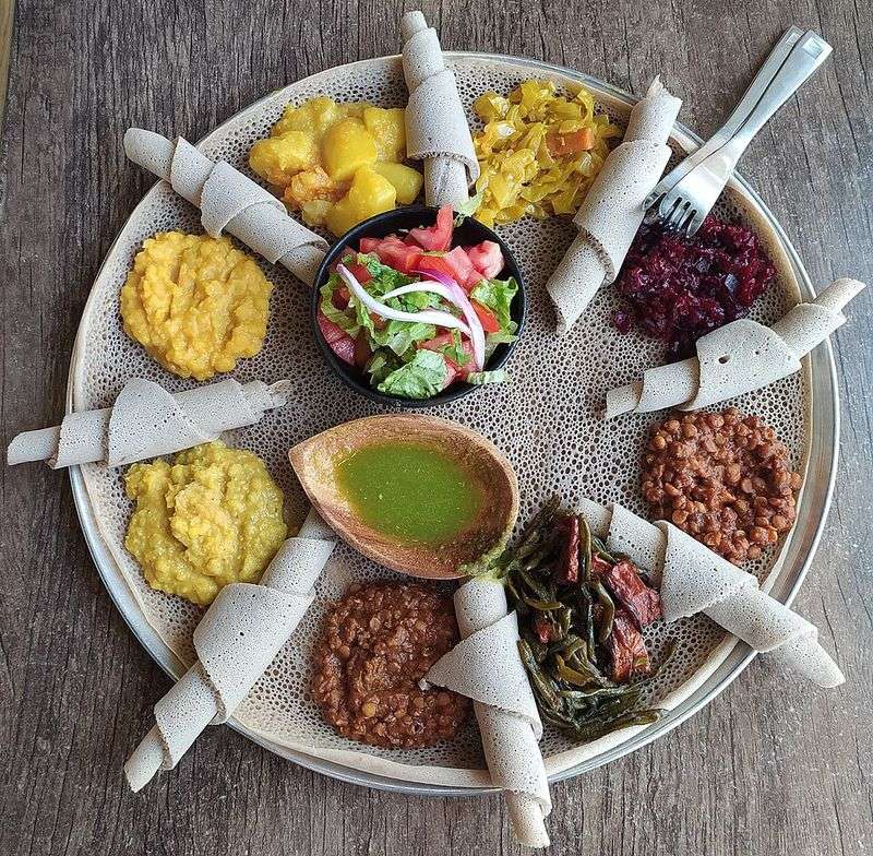 Ethiopian Injera Meals