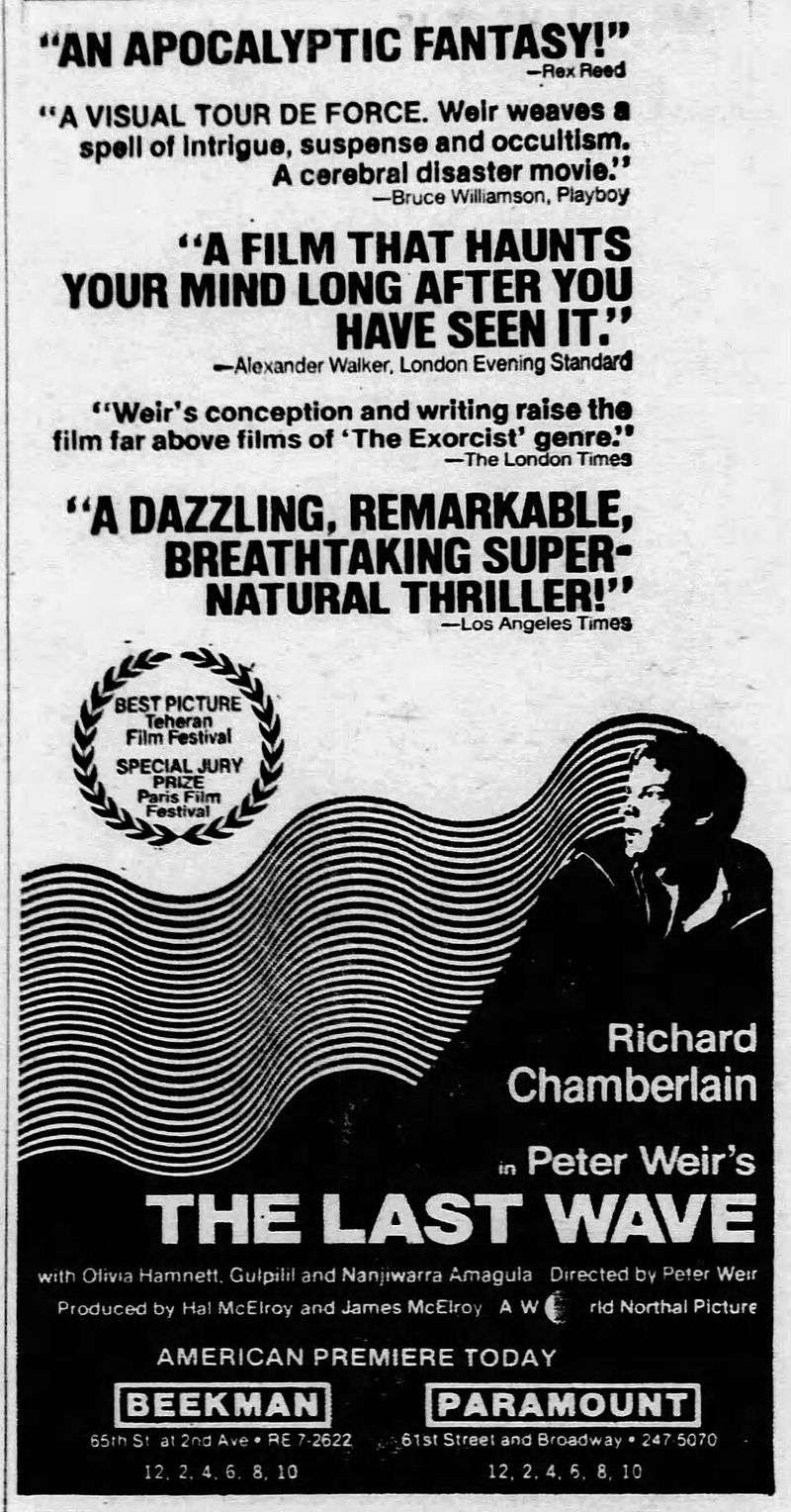 David Burton - The Last Wave (1977)