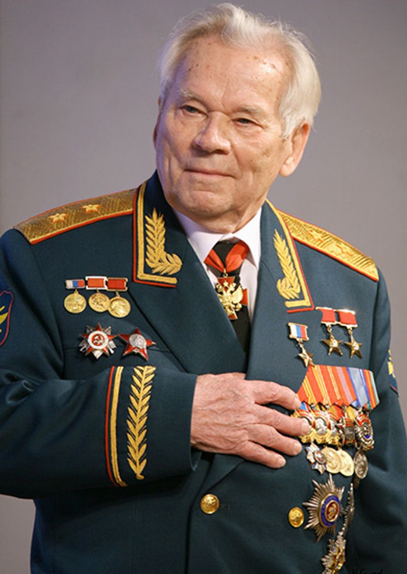 Mikhail Kalashnikov and the AK-47