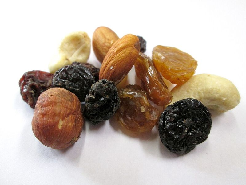Trail Mix with Dried Fruit and Nuts