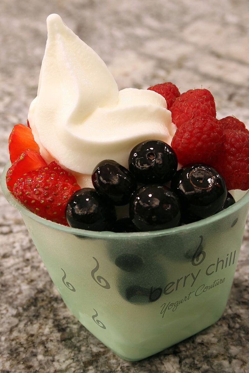 Greek Yogurt with Honey and Berries