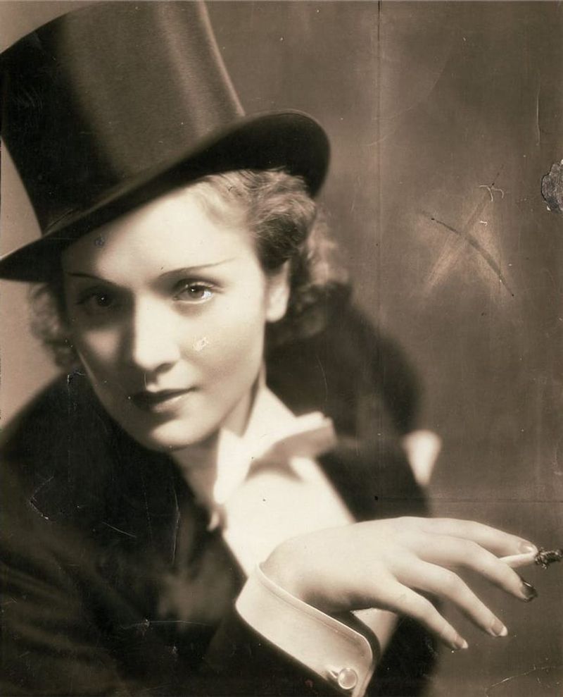 Marlene Dietrich's Top Hat In Morocco