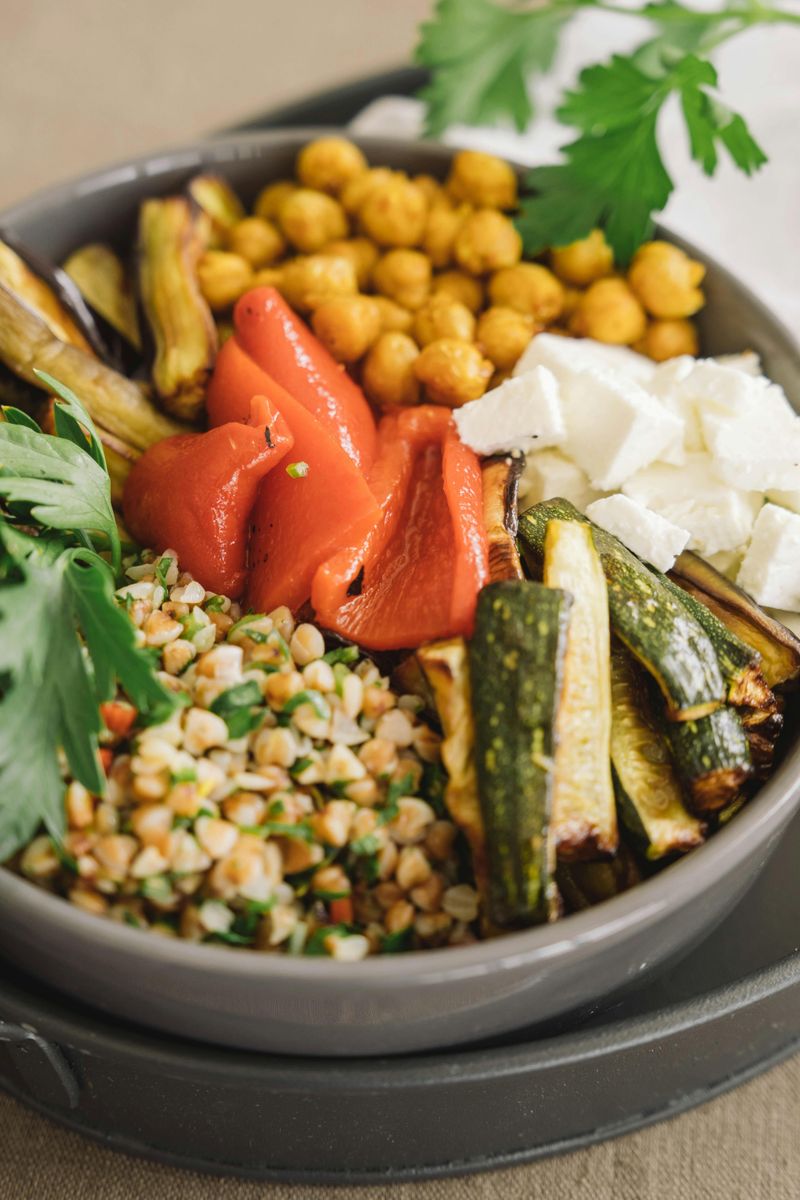 Whole Grains And Vegetables