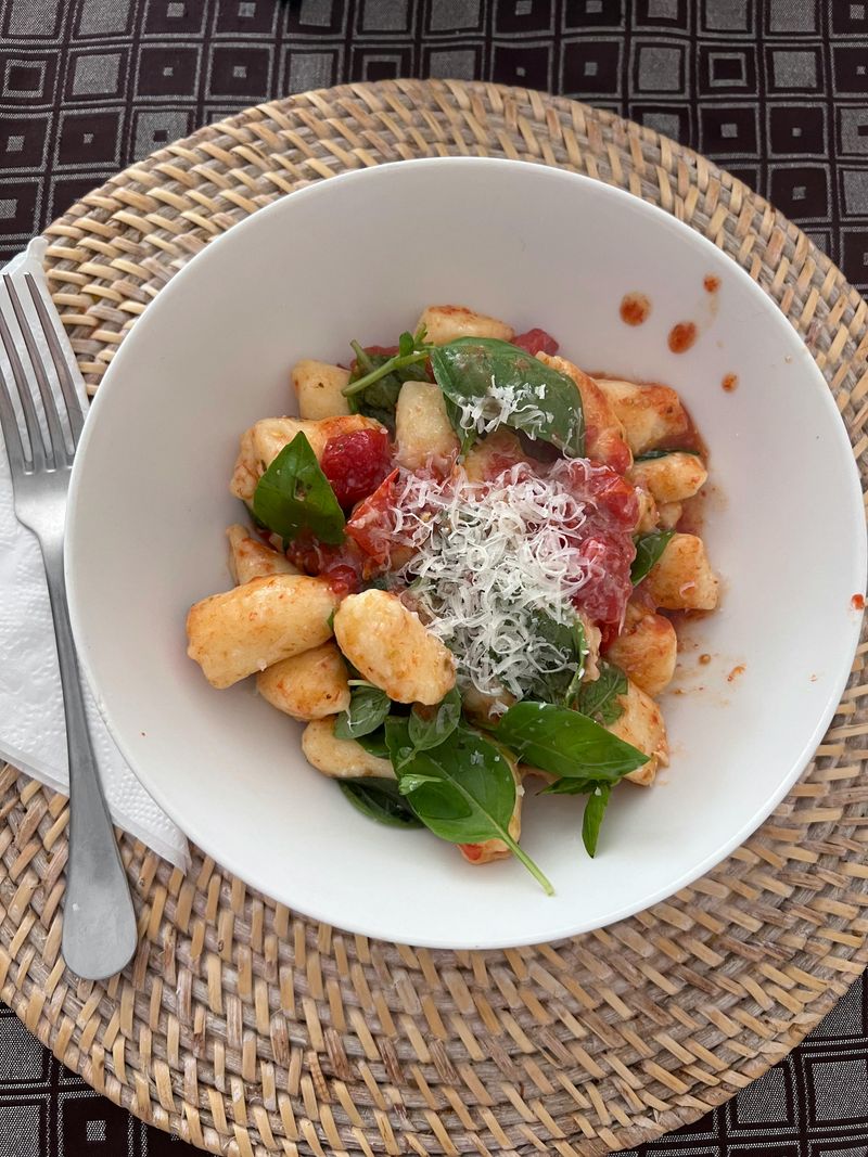 Baked Gnocchi Casserole With Ham And Spinach