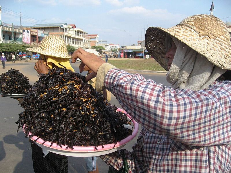 Fried Tarantulas (Cambodia)