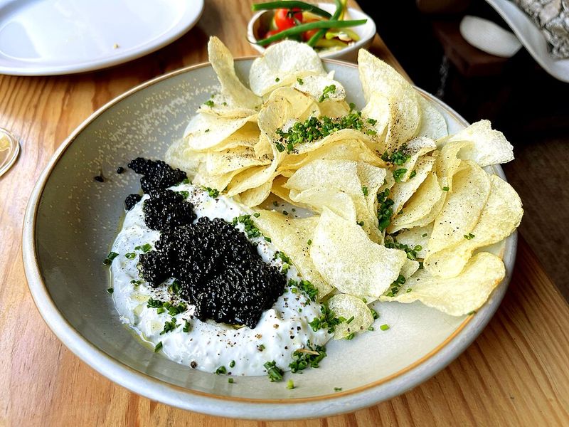 Martha Stewart's Caviar And Chips