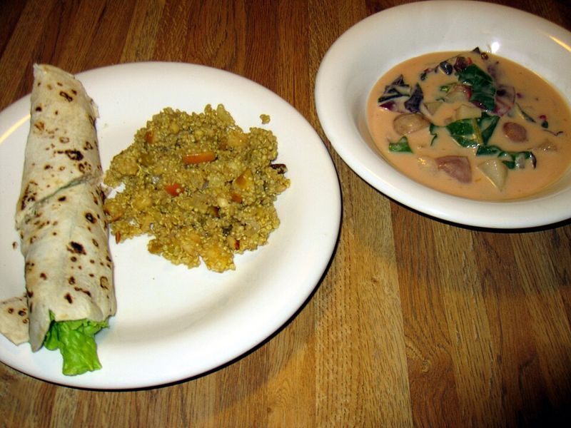 Asian Tuna Salad Wrap