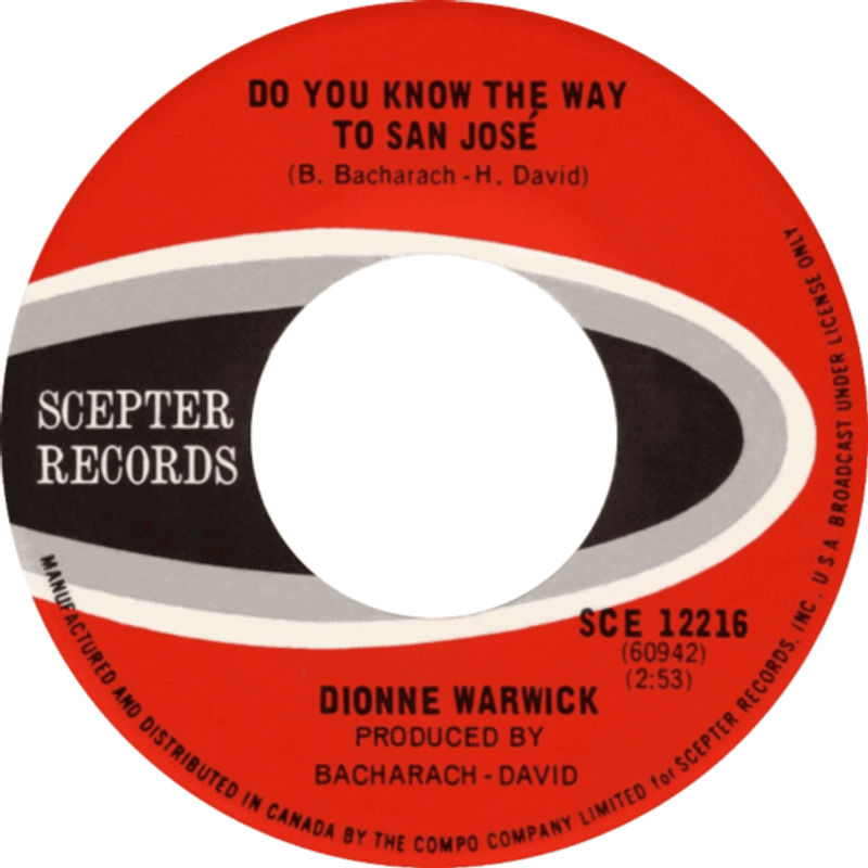 Do You Know The Way To San Jose - Dionne Warwick