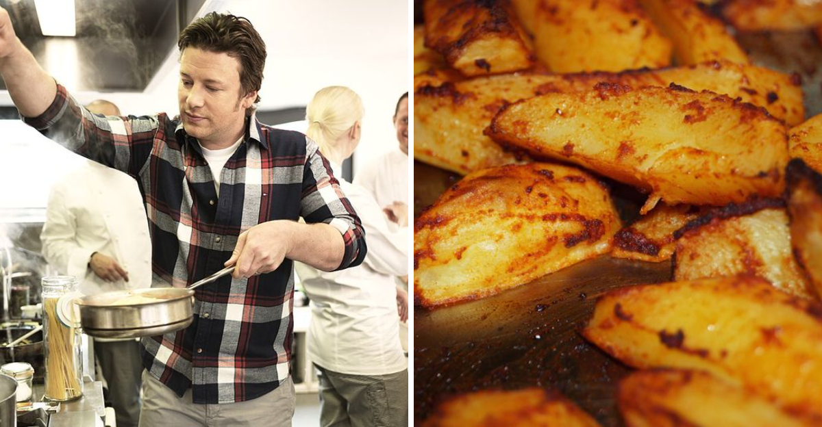 Jamie Oliver’s Roasted Potatoes Are Worth Making for the Crispy Edges Alone