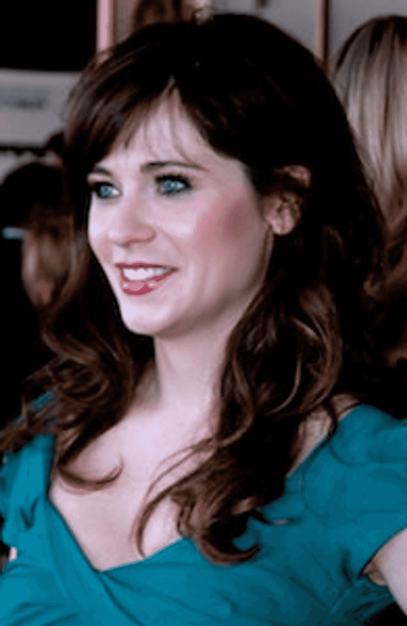 Zooey Deschanel and 