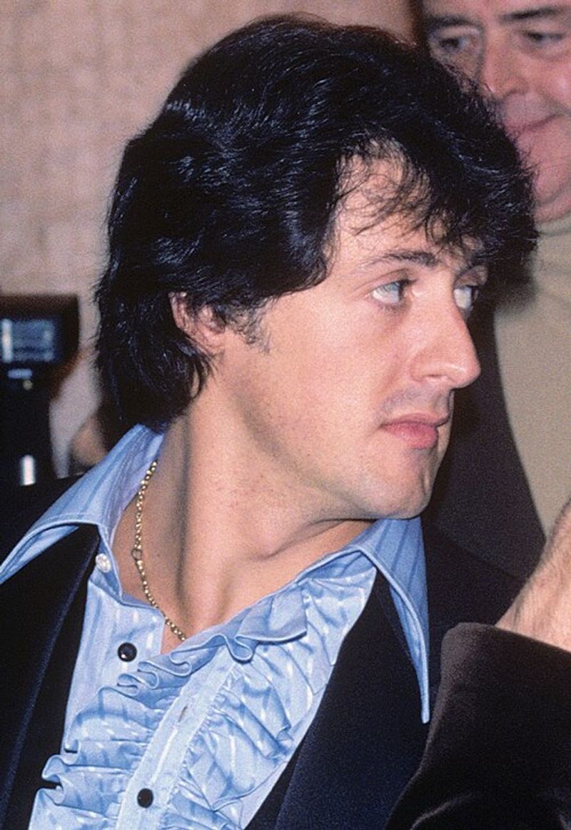 Sylvester Stallone and Sasha Czack