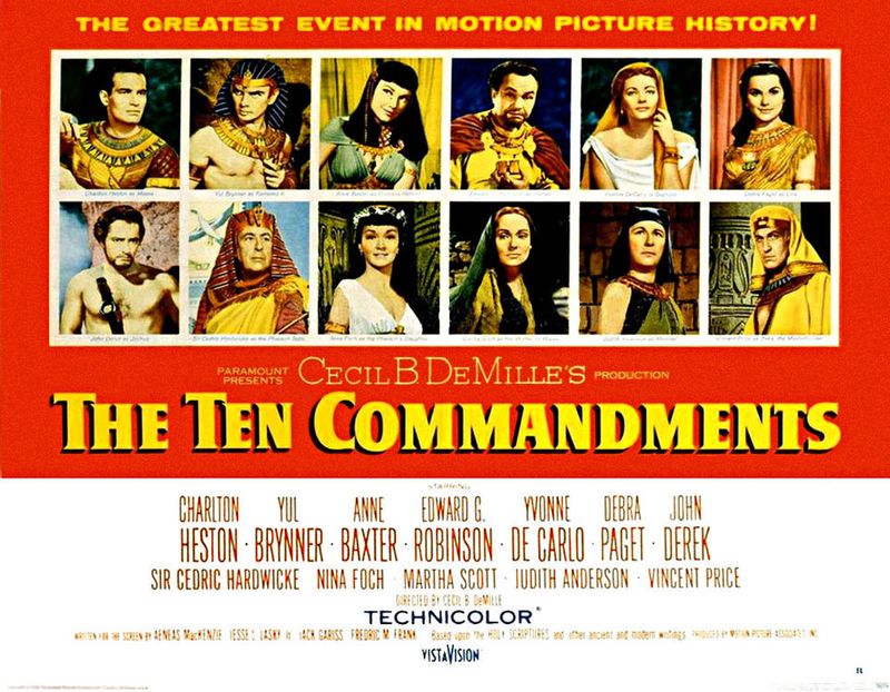 The Ten Commandments (1956) — 220 Minutes