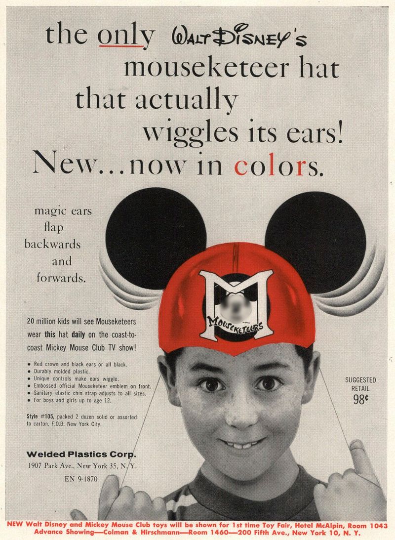The Mouseketeer Ears Cap