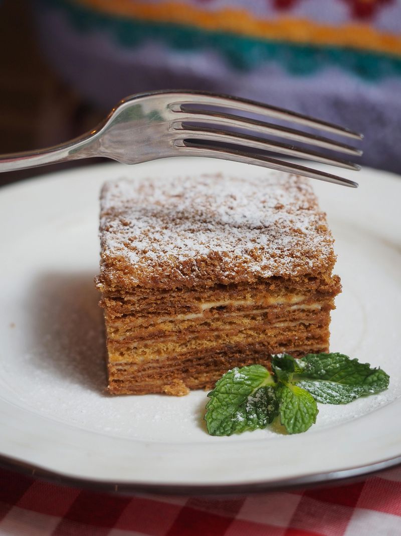 Mint Chocolate Chip Layer Cake