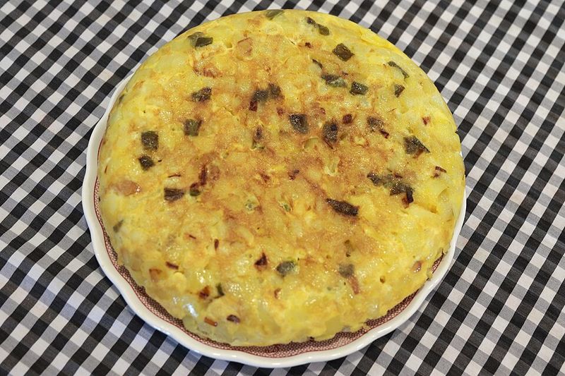 Tortilla Española con Cebolla