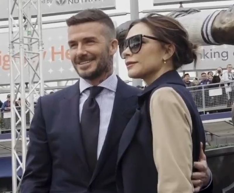 David Beckham And Victoria Beckham