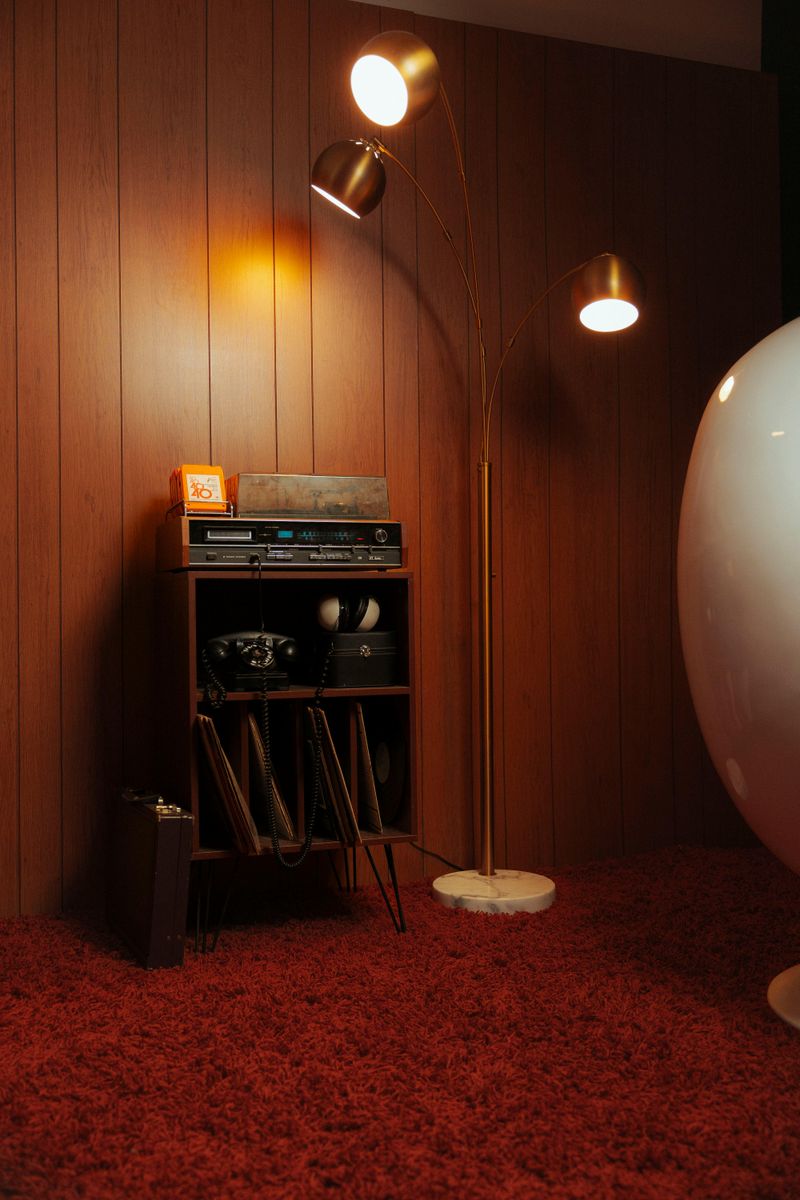 Wood-Paneled Rooms And Beanbag Chairs