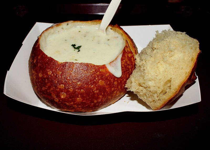 Clam Chowder Bread Bowl