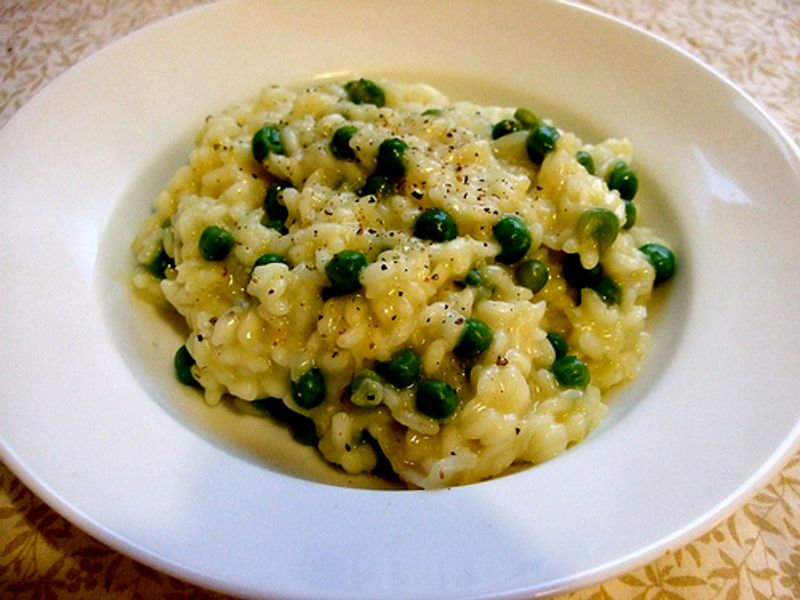 Pea Risotto