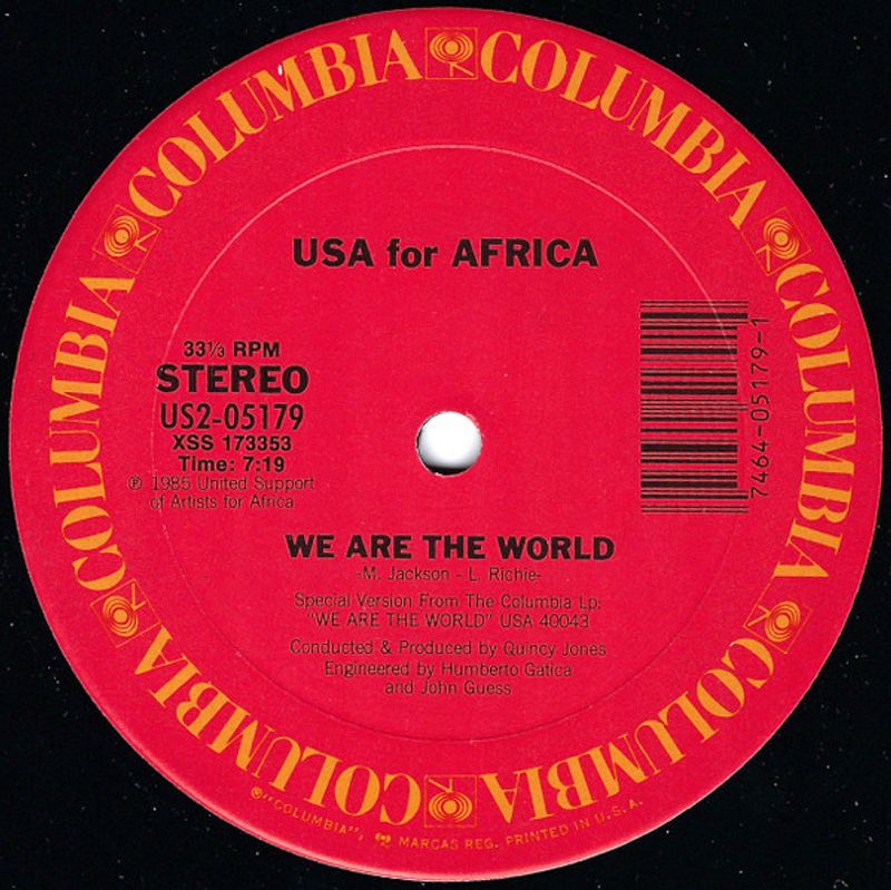 We Are The World, 1985