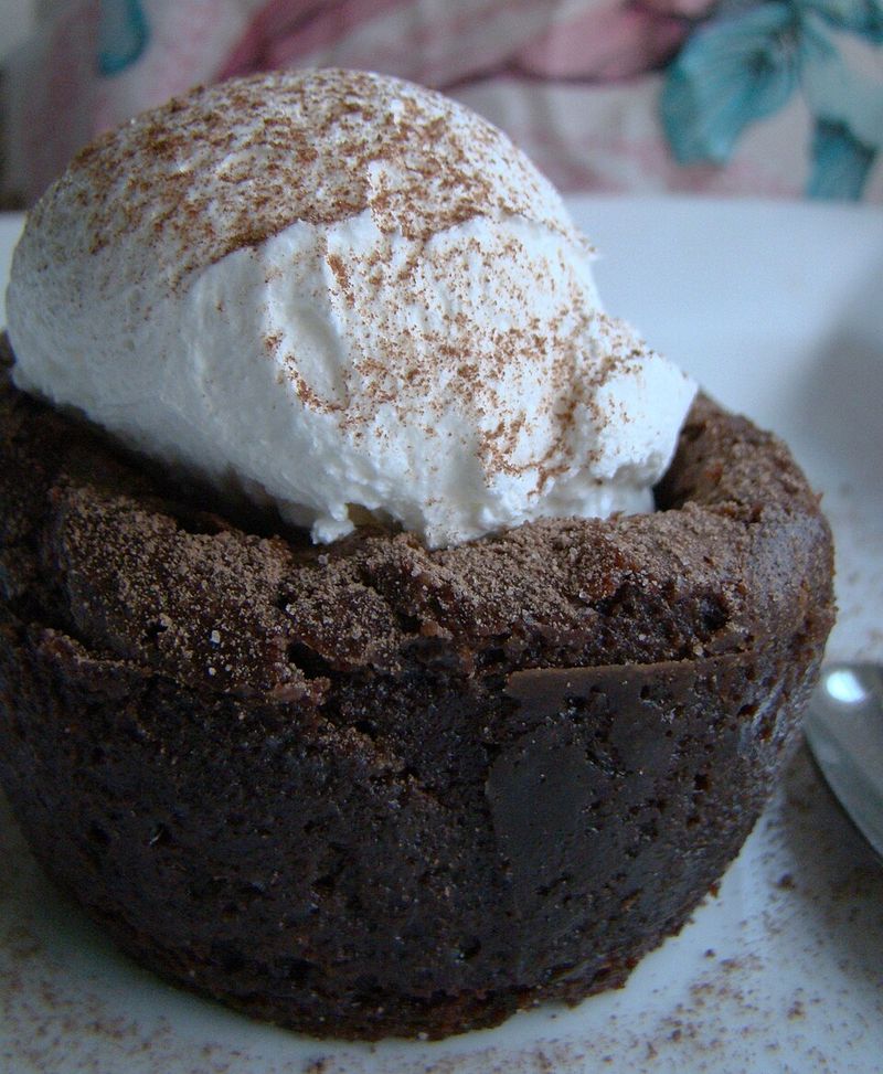 Mint Chocolate Lava Cakes