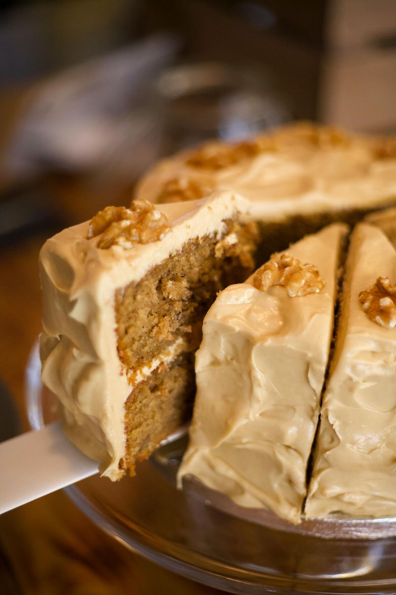 Maple Walnut Cake