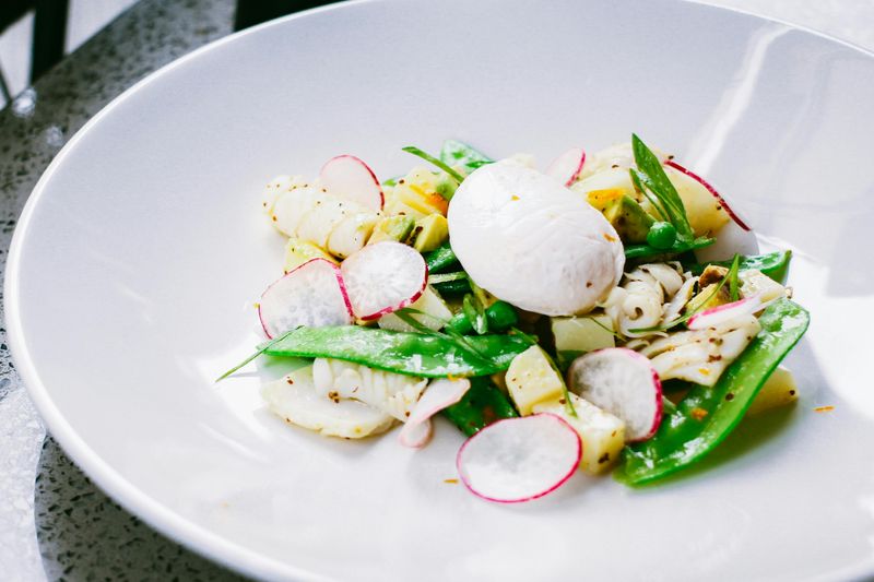 Spring Pea Salad with Mint