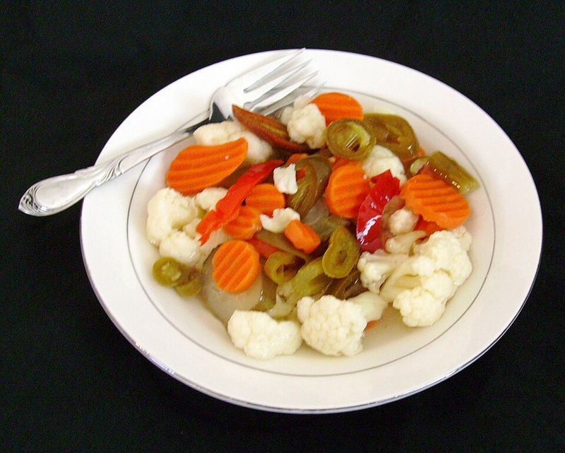 Spicy Chicago-Style Giardiniera