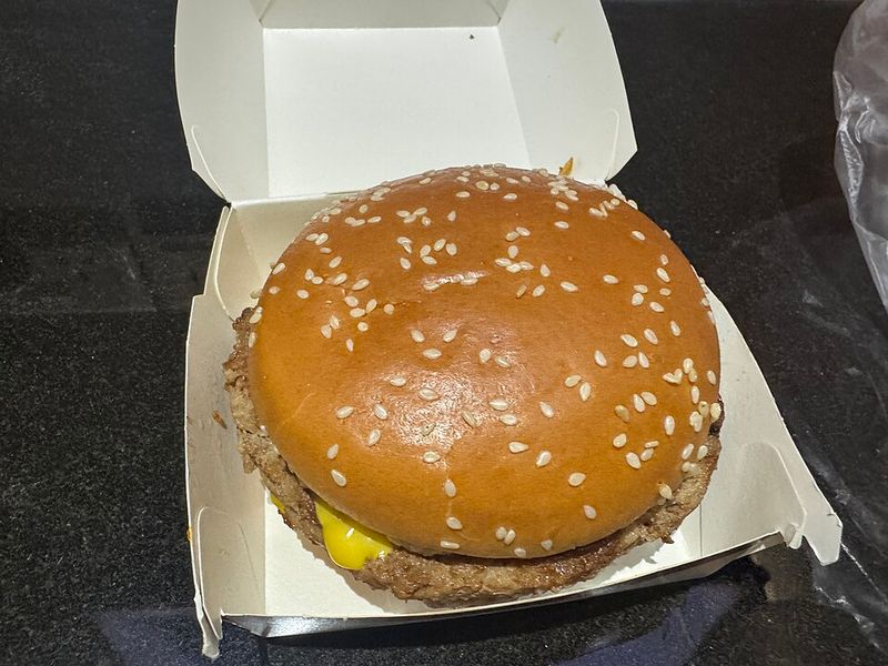 The McDonald's Double Quarter Pounder with Cheese