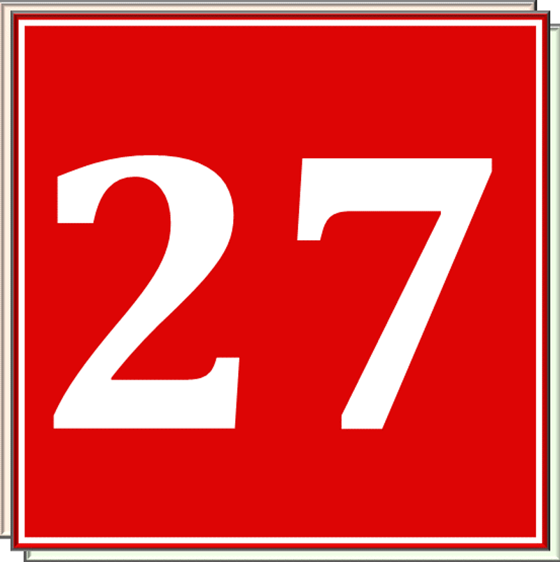 The Number 27 Keeps Showing Up Everywhere