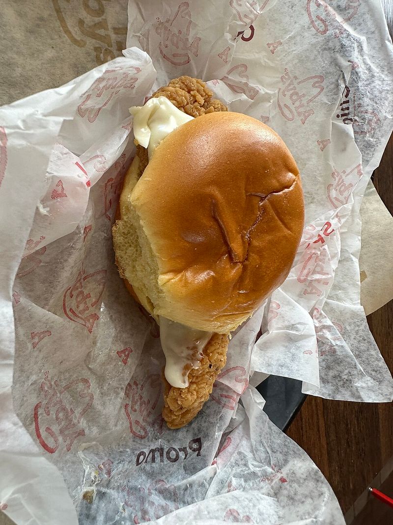 Arby's Chicken Slider