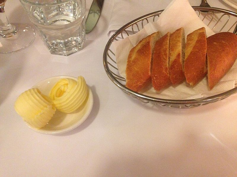 Jacques Pepin's Crusty Baguette and Butter