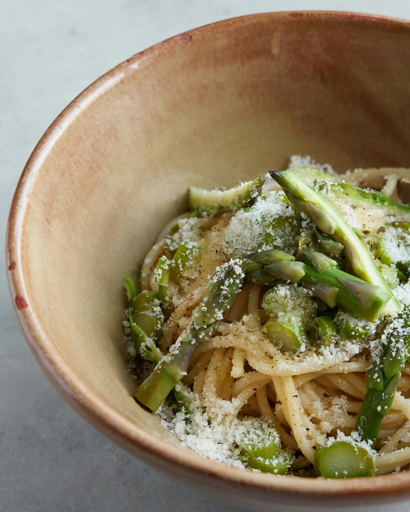 Lemon Asparagus Pasta