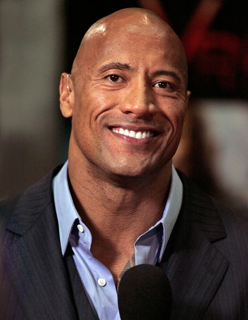 Dwayne Johnson Showers Three Times a Day