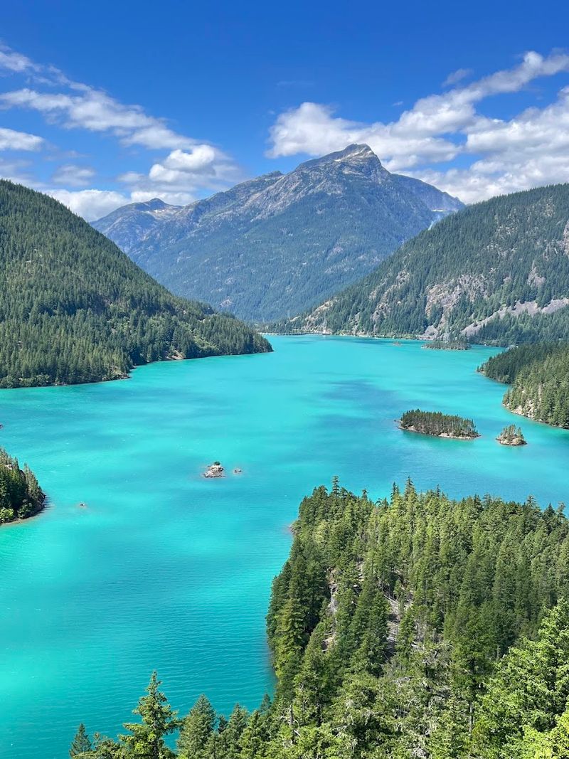 The Enchanting Ross Lake And Diablo Lake