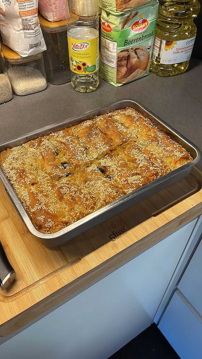 Spinach Rolls With Puff Pastry
