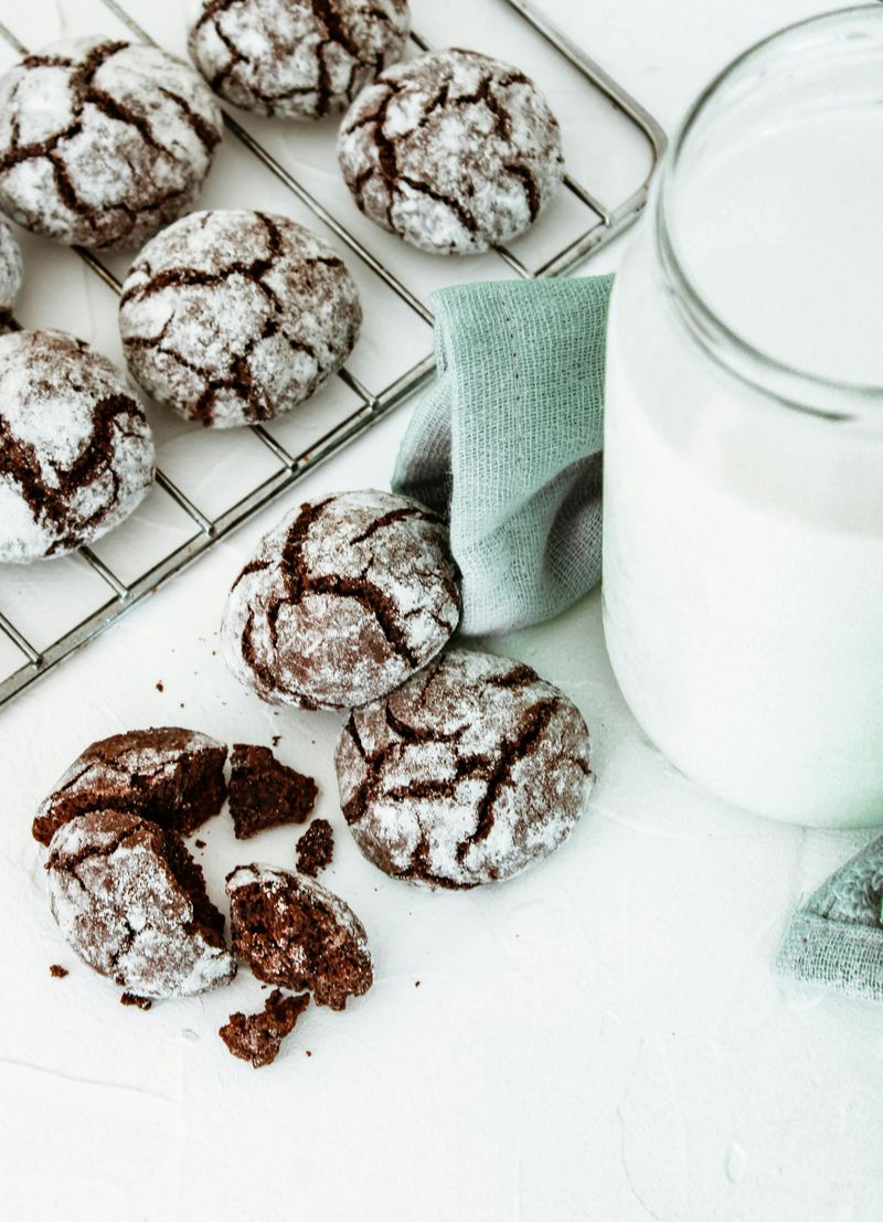 Chocolate Crinkle Cookies
