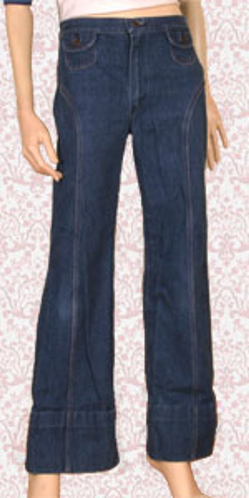 Women Wearing Blue Jeans