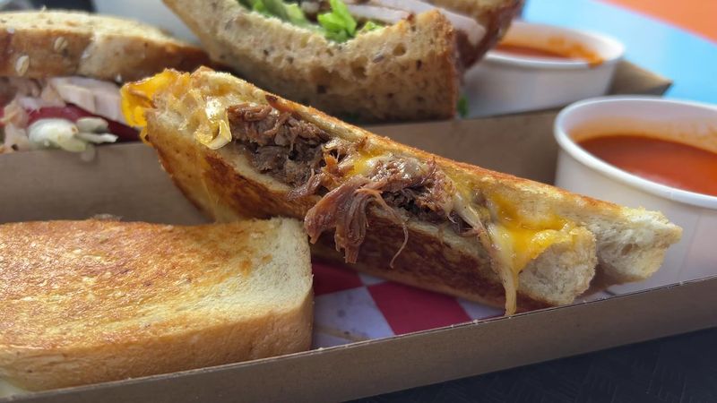 Woody's Lunch Box - BBQ Brisket Melt - $13.99