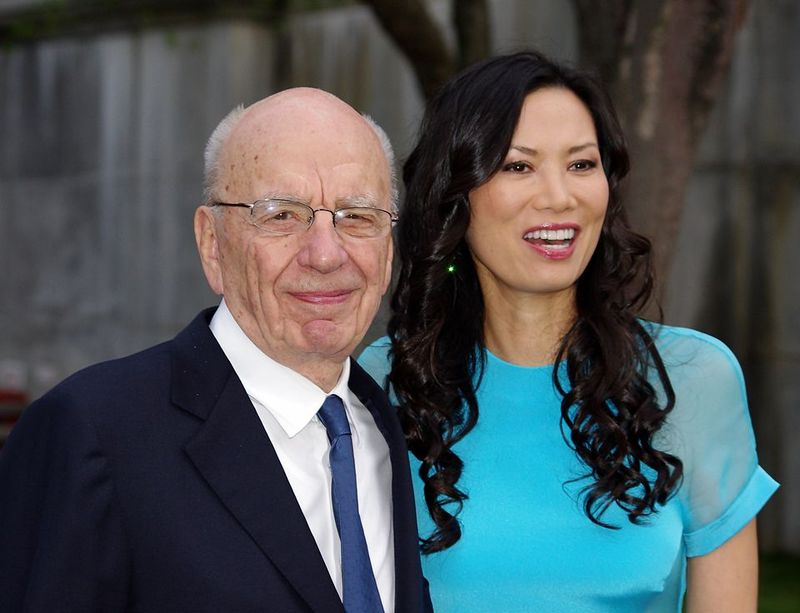Rupert Murdoch And Wendi Deng