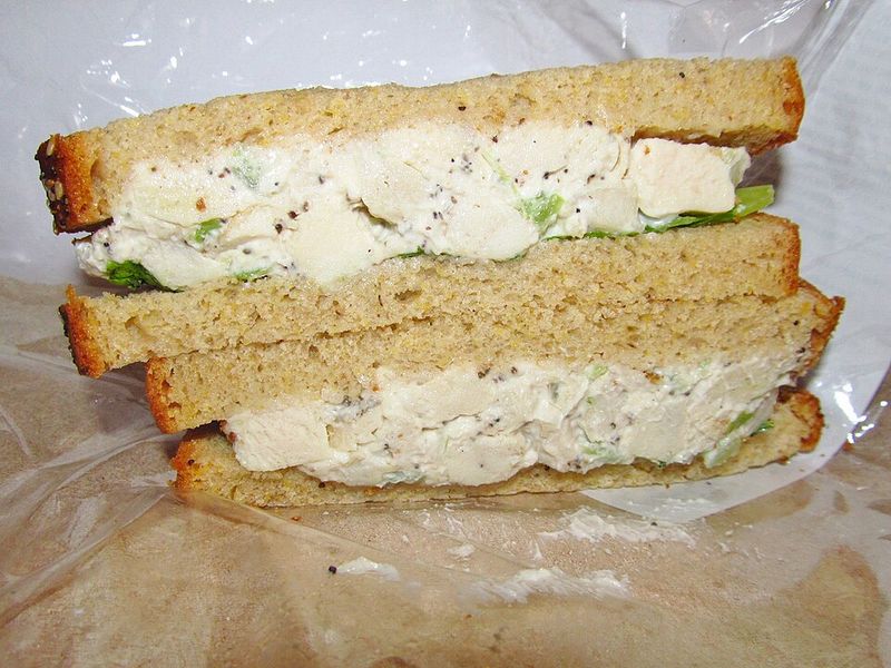 Chicken Salad Sandwiches (No Mayo)