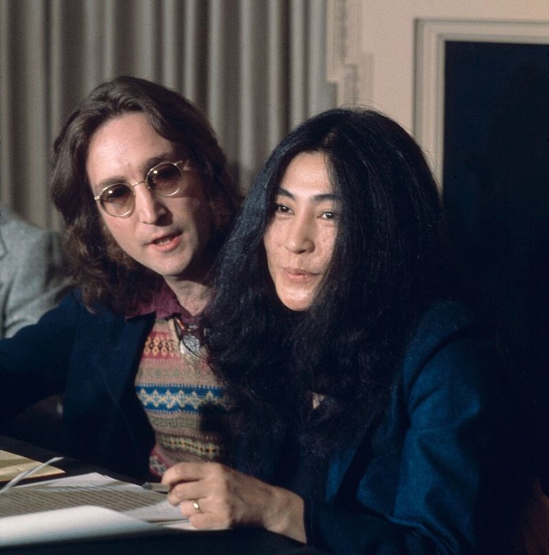 John Lennon and Yoko Ono